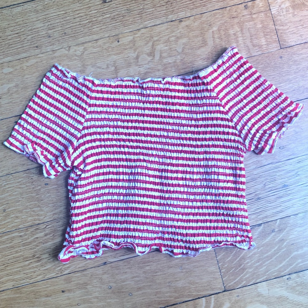 Striped Crop Top